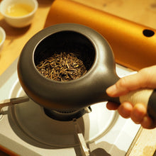 画像をギャラリービューアに読み込む, Making Hojicha experience