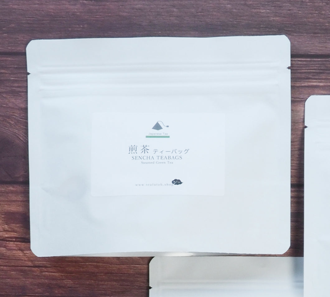 ティーバッグ タグつき 煎茶